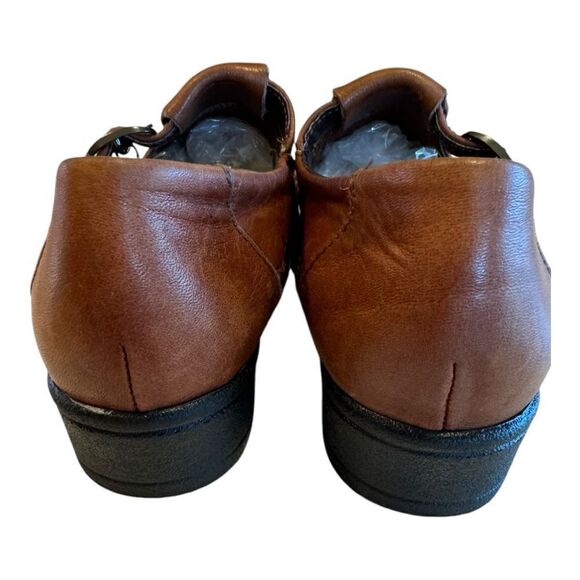 Dexter Walkmocs Brown Women's Comfort Slip On Shoes Nature Friendly Size 7.5W - Picture 4 of 10